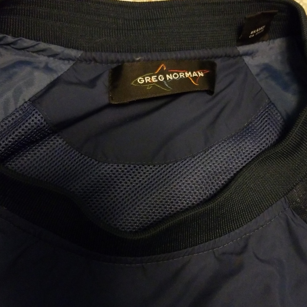 Greg Norman pullover golf jacket size 3xl.